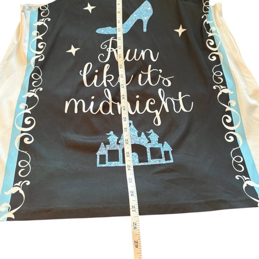 Athletic Tank - Cinderella Run Like It’s Midnight  - XL - Like New - Picture 8 of 8
